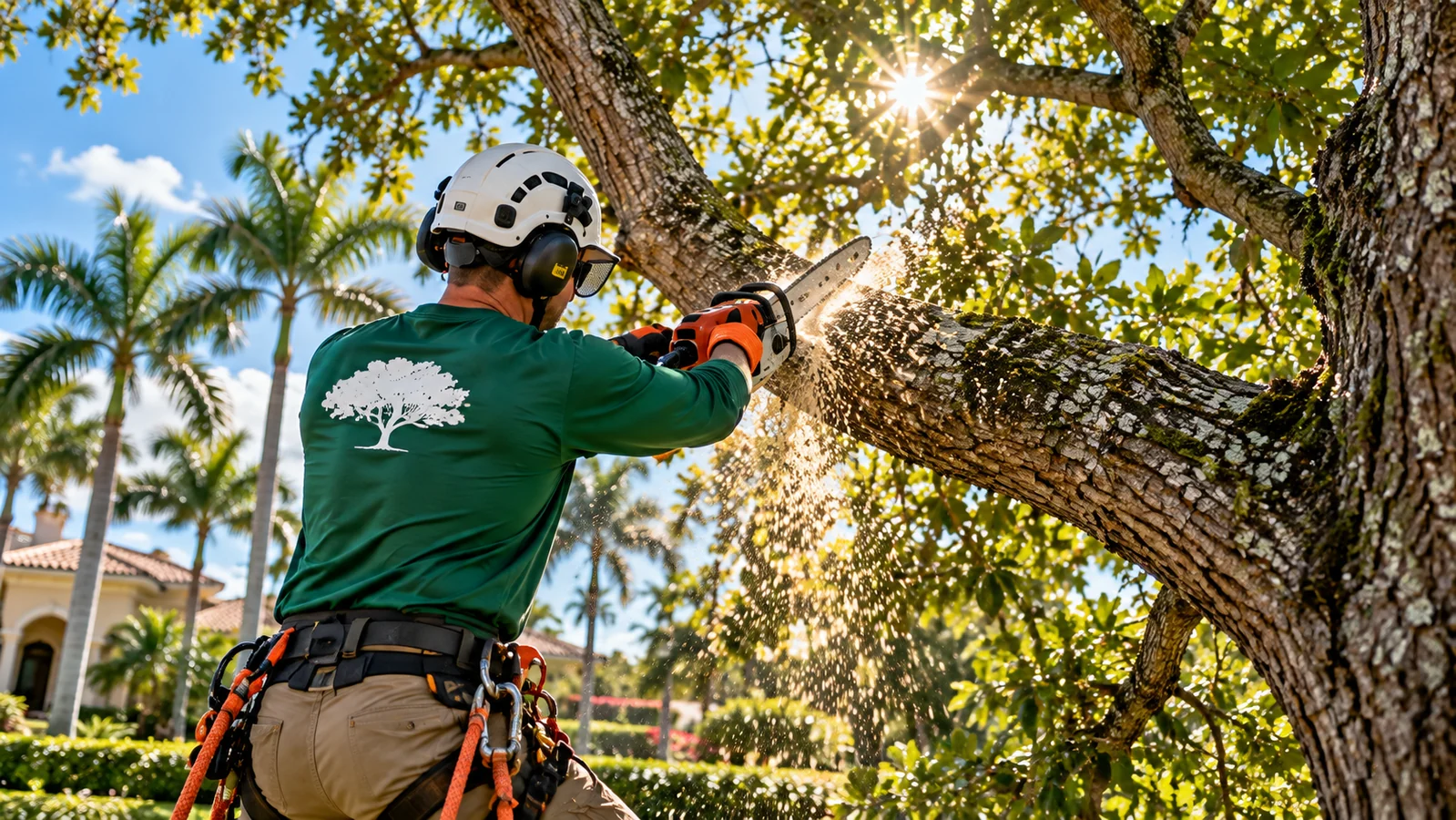 Professional tree trimming in Tampa Bay